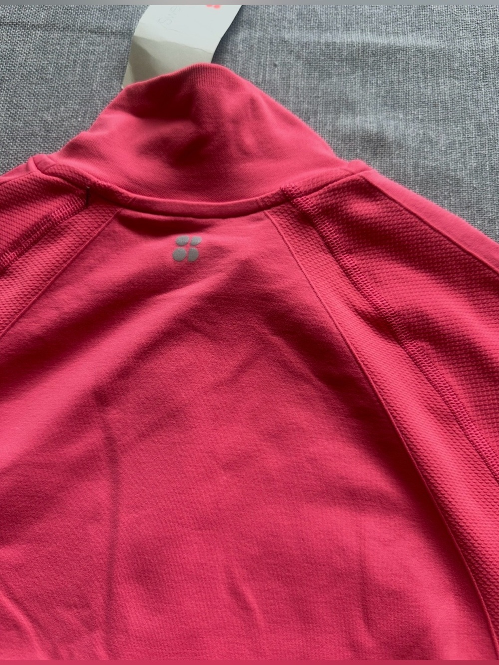 Sweaty Betty Athlete Seamless Half Zip Long Sleeve Shirt New - Picture 6 of 10
